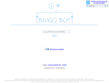 Tablet Screenshot of bingobot.fr